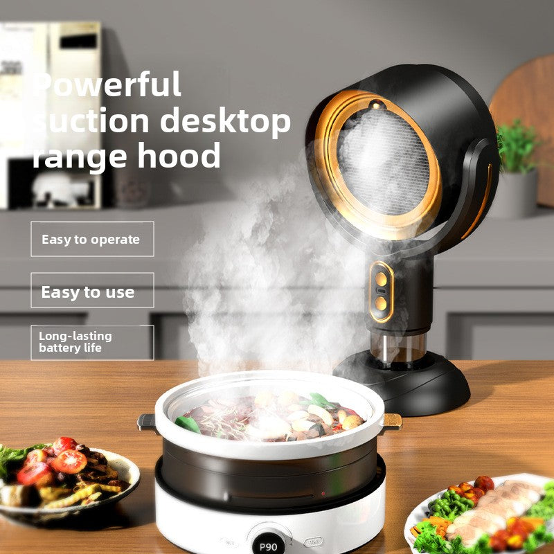 Cleantop Benchtop Range Hood, USB rechargeable, 8W