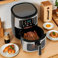 8-in-1 visual air fryer by Cleantop, 8L capacity