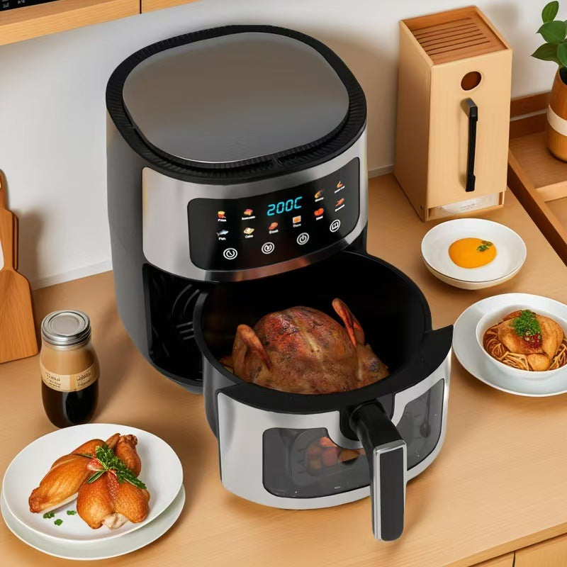 8-in-1 visual air fryer by Cleantop, 8L capacity