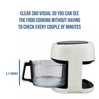 Masterchef Glass Airfryer by Cleantop, borosilicate glass pot