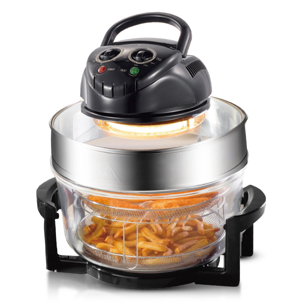 RAF 360 air fryer glass cooking bowl and tray set, no non-stick coating