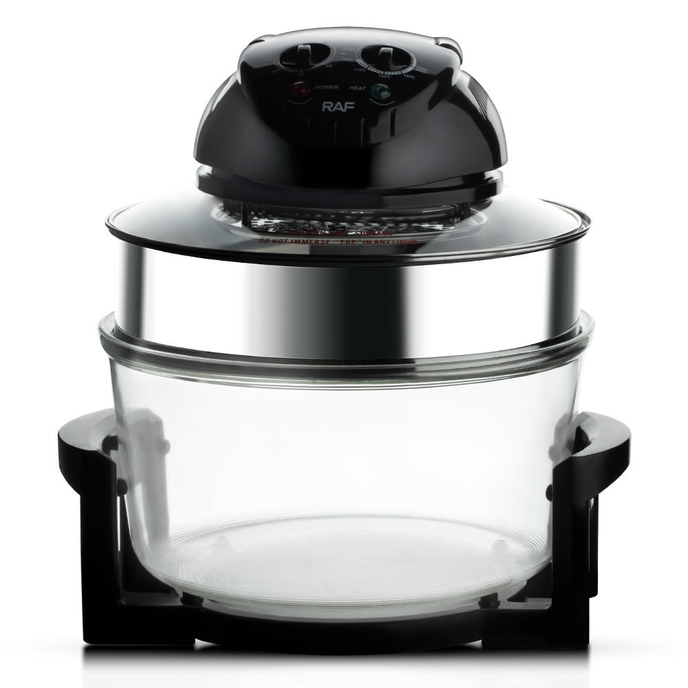 Cleantop RAF 360 12L air fryer with mechanical control dials