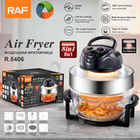 RAF 360 family size 12L glass air fryer by Cleantop