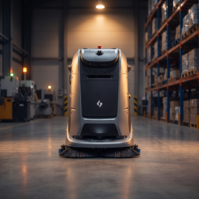 Commercial Automated Floor Cleaner — Autonomous Floor Scrubber & Sweeper